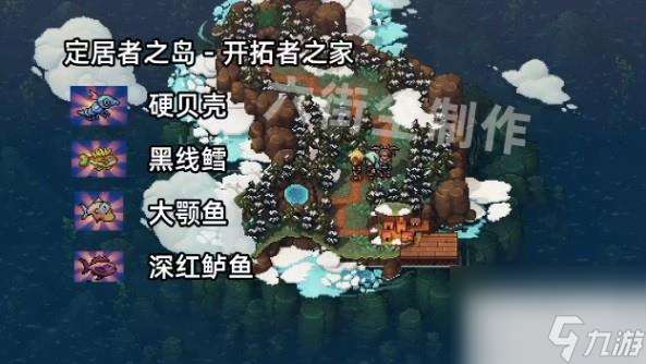 星之海全钓鱼点种类详情