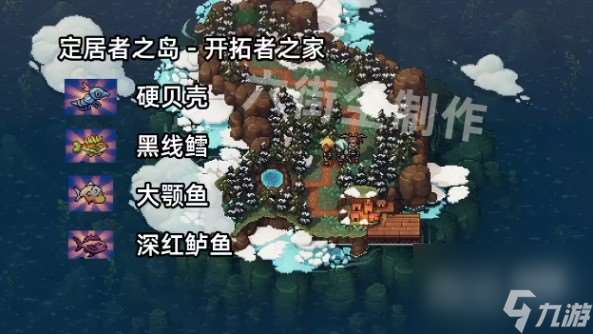 星之海全钓鱼点种类详情