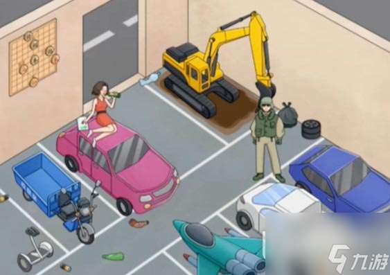 烧脑闯关开走所有车过关攻略一览