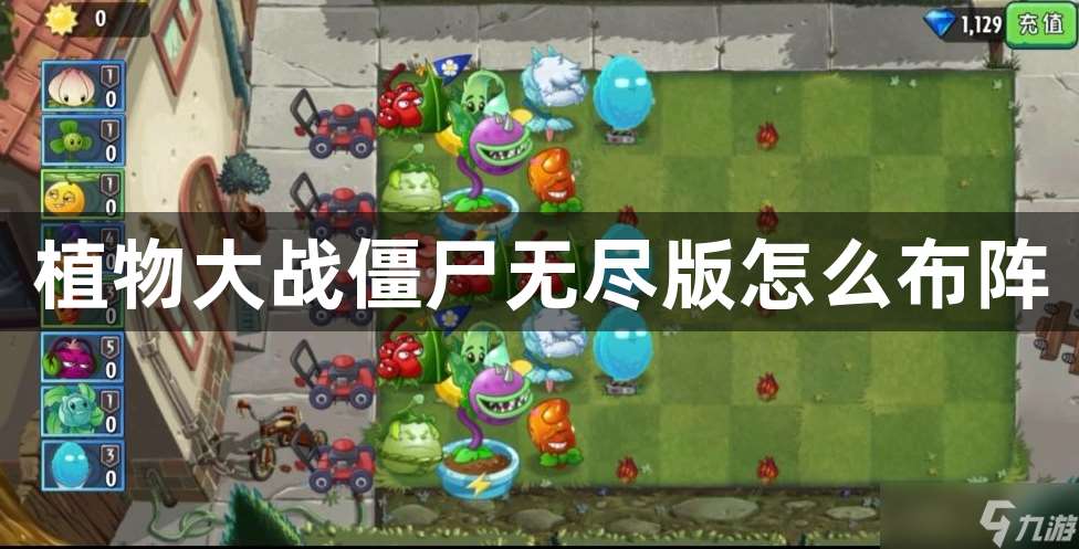 植物大战僵尸无尽版怎么布阵-无尽版完美布局攻略