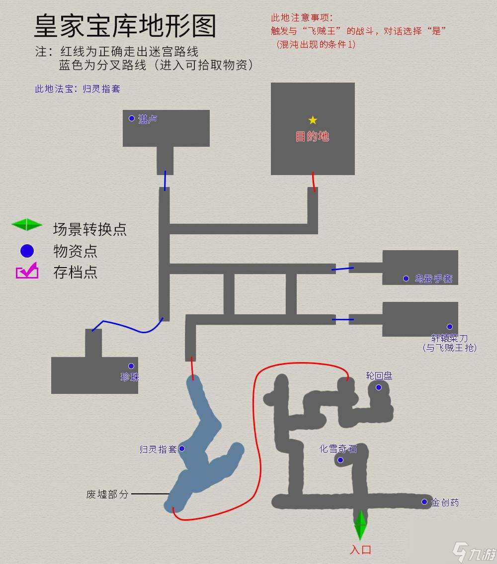 轩辕剑3天之痕地图攻略 物资任务流程详解