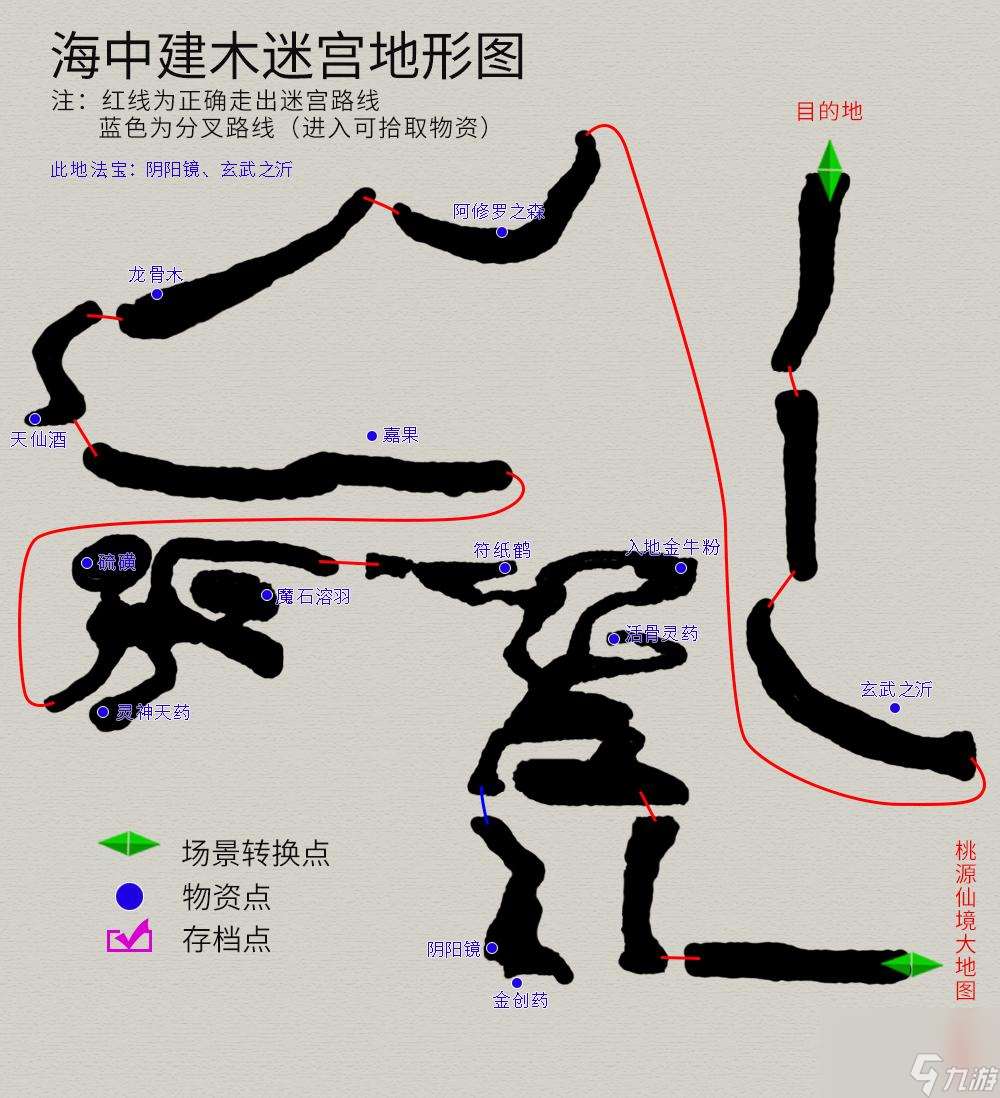 轩辕剑3天之痕地图攻略 物资任务流程详解