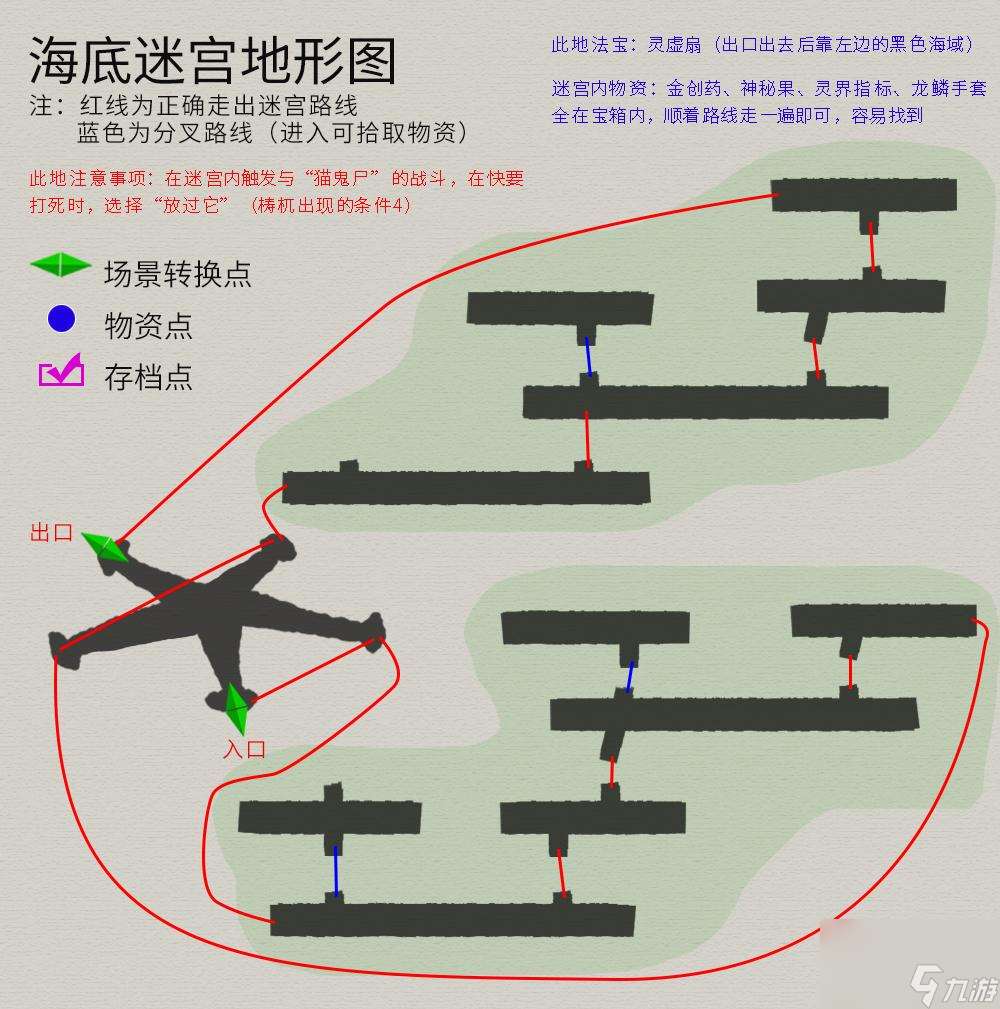 轩辕剑3天之痕地图攻略 物资任务流程详解