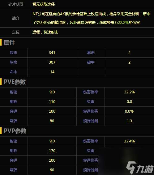 魂斗罗归来黄金AK步枪怎么样黄金AK技能属性介绍