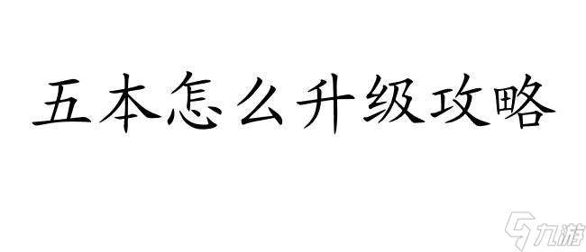 五本怎么升级攻略-最全面的五本英雄升级技巧分享