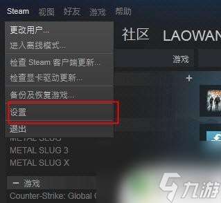 steam的游戏怎么显示帧 Steam游戏帧数怎么查看