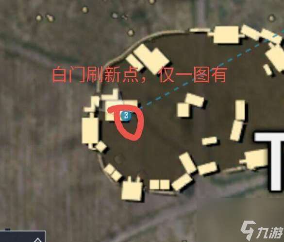 绝地求生地铁逃生白门在哪？