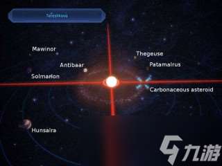 《质量效应1》全行星地图分享