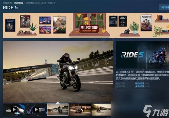 《极速骑行5》steam称号介绍