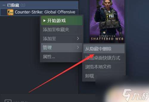 steam deck怎么看隐藏游戏 Steam如何显示隐藏的游戏设置