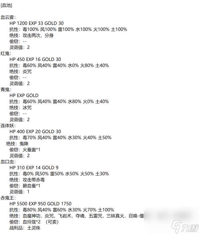 仙剑98柔情版地图攻略全地图（将军墓地图走法一览）