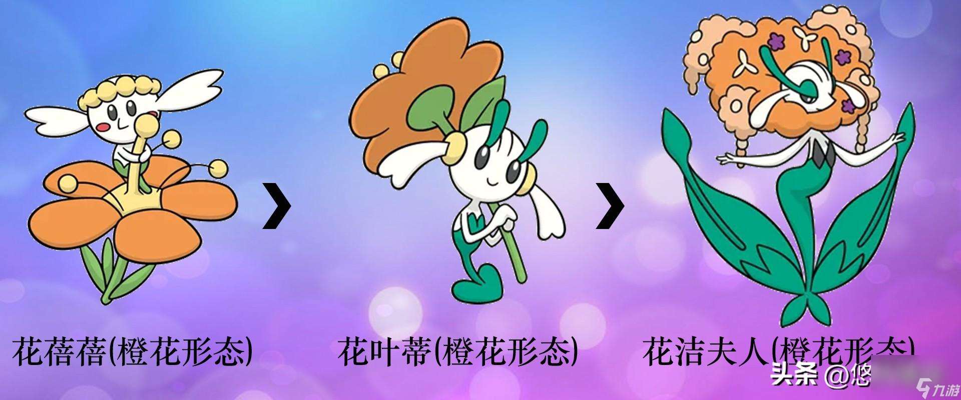 口袋精灵2宠物进化图（部分）