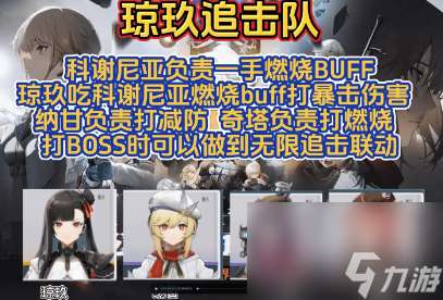 少女前线2追放琼玖配队攻略