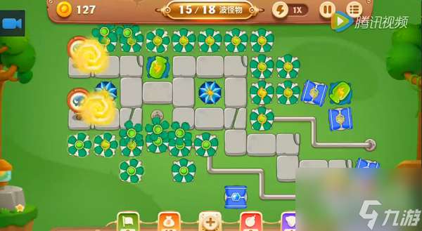 保卫萝卜3公园第32关怎么过（第32关金萝卜获取攻略）