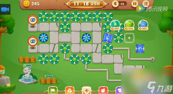 保卫萝卜3公园第32关怎么过（第32关金萝卜获取攻略）