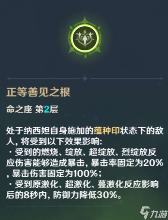 纳西妲角色攻略一览，纳西妲命之座解析