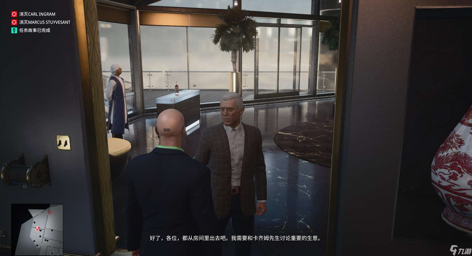 Hitman3迪拜世界之巅主线任务全攻略：猛禽任务详解与技巧！