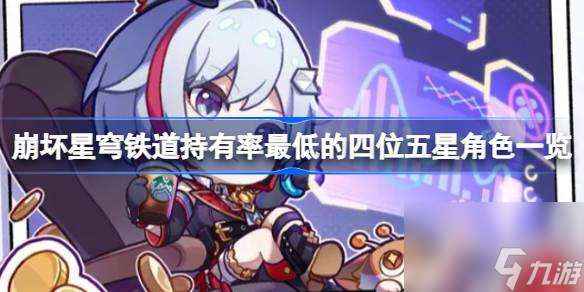 持有率最低的四位五星角色是哪些,持有率最低的四位五星角色一览