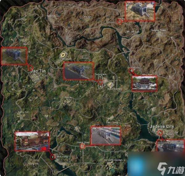 绝地求生PUBG荣都交易所在哪-荣都交易所位置一览