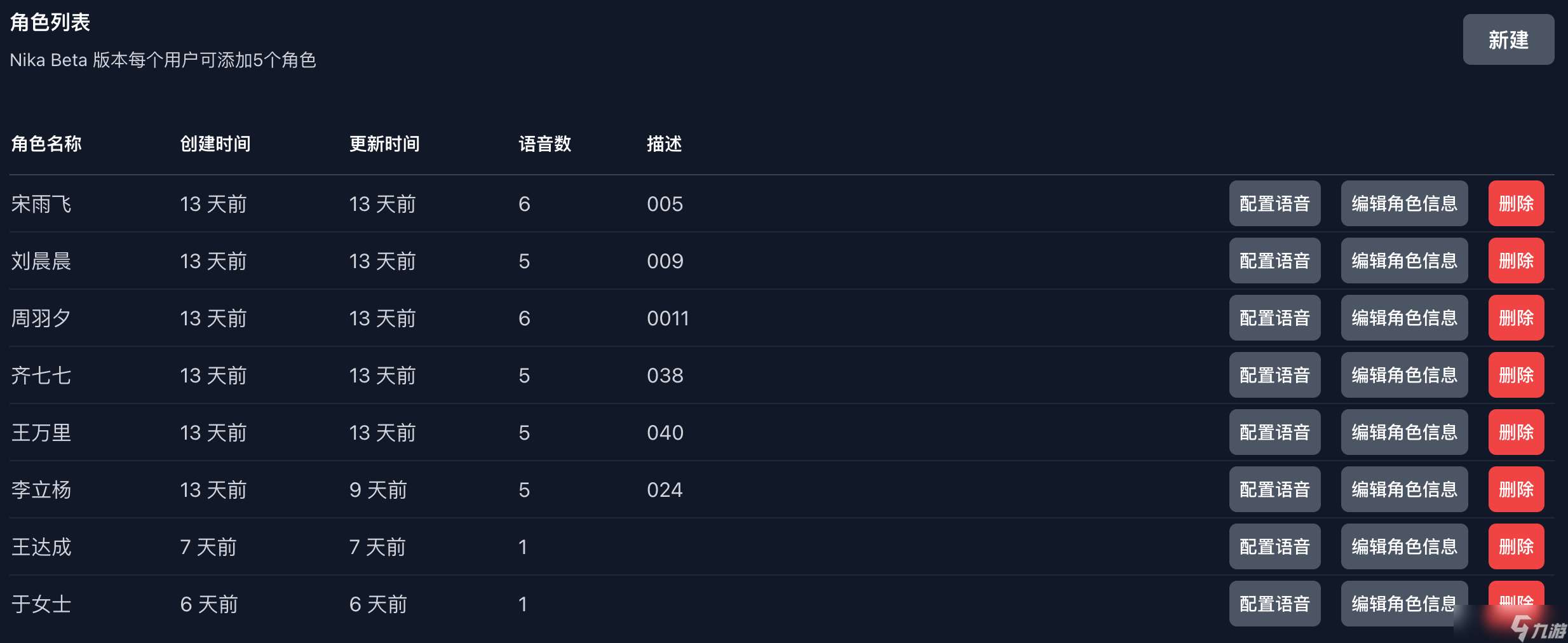 《自得语音》角色创造器使用方法