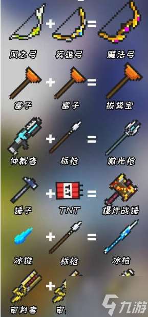 元气骑士2024武器合成公式最新