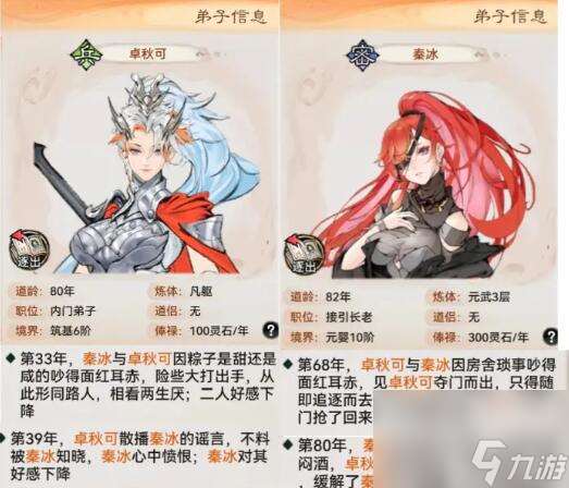 最强祖师弟子道侣关系怎么结