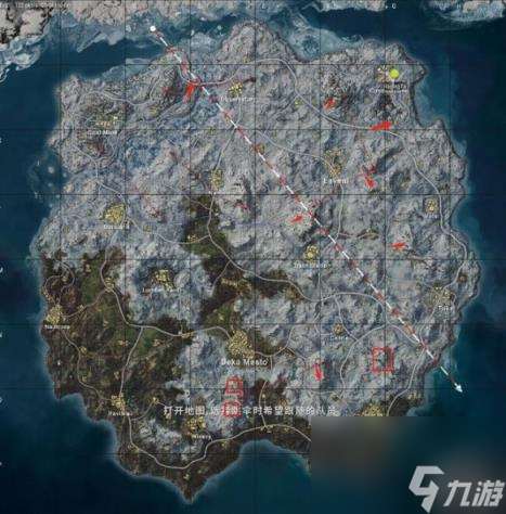 pubg维寒迪熊洞位置介绍