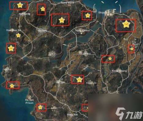 pubg泰戈神秘钥匙密室位置介绍