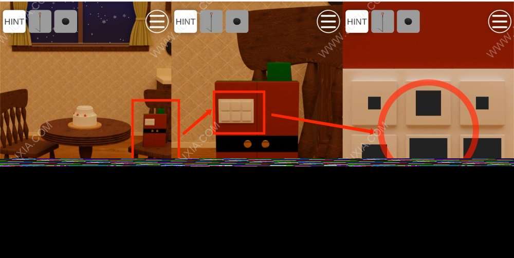 逃离游戏圣诞屋攻略 EscapeGameSantaHouse攻略上