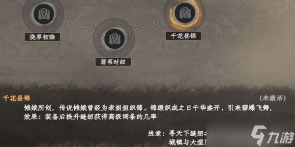 《下一站江湖2》裁缝特技效果是什么