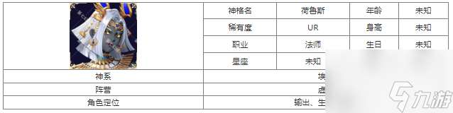 第七幻域荷鲁斯技能怎么样 第七幻域荷鲁斯介绍