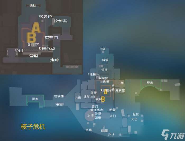 《反恐精英CS2》全地图点位教学 全地图点位及简易道具道具一览