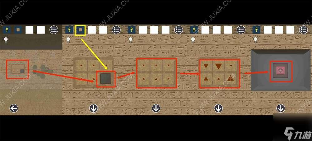逃脱游戏古埃及金字塔攻略下 符号图案解谜攻略