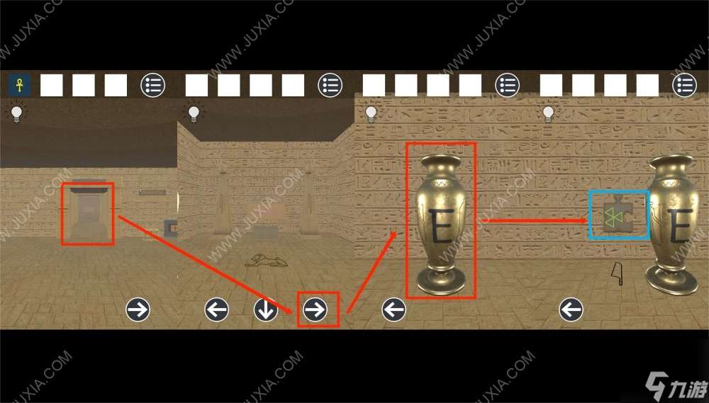 逃脱游戏古埃及金字塔攻略下 符号图案解谜攻略