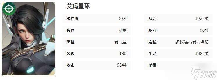 星際52區星環艾瑪英雄檔案分享