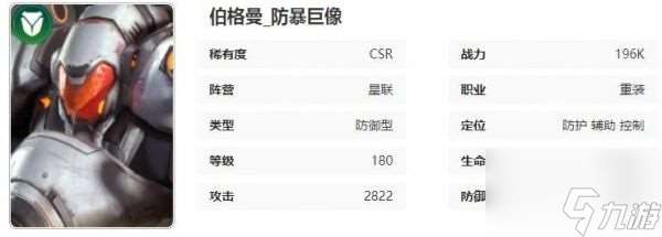 星际52区伯格曼怎么样 星际52区伯格曼技能属性介绍