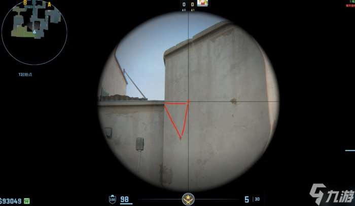 《反恐精英CS2》炙热沙城2点位教学 炙热沙城2点位及简易道具一览