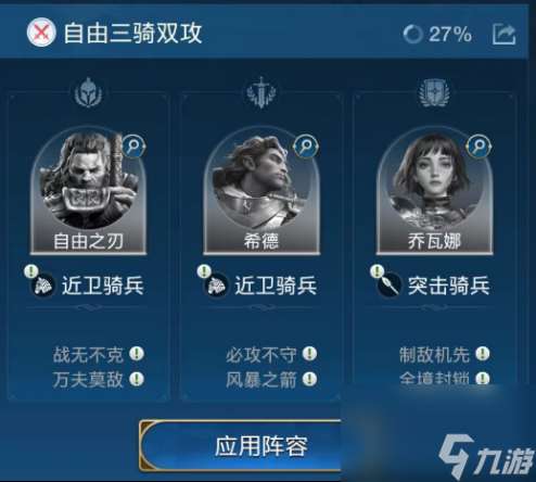 世界啟元喬瓦娜組隊攻略 具體一覽