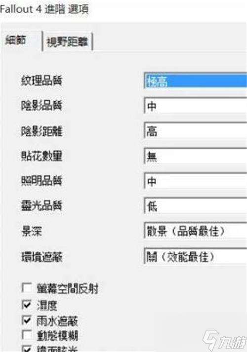 辐射4画质怎么调-最佳画质设置方法