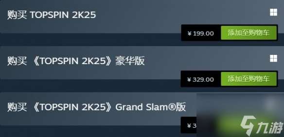 《上旋高手2K25》steam价格介绍