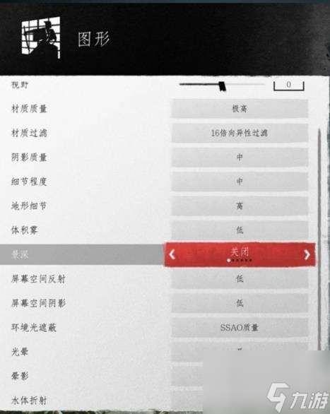 对马岛之魂导剪版画面设置