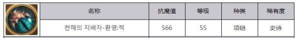 地下城与勇士起源深海之王幻影赤属性效果一览