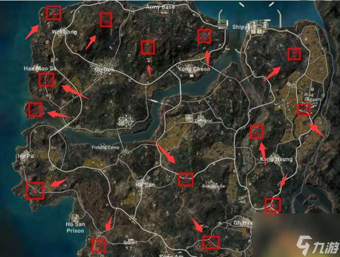 pubg神秘钥匙泰戈地图密室在哪 pubg神秘钥匙泰戈地图密室位置一览