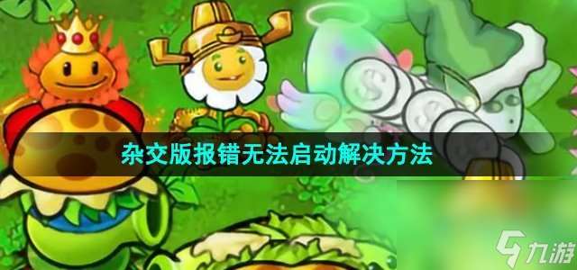 《植物大战僵尸杂交版》报错无法启动解决方法