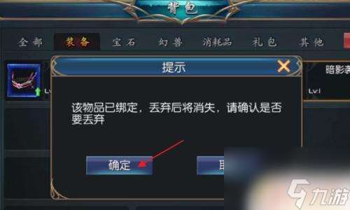 魔域口袋版怎么扔无法丢弃的东西 魔域口袋版装备如何丢弃