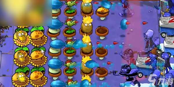 植物大战僵尸杂交版第九关怎么过