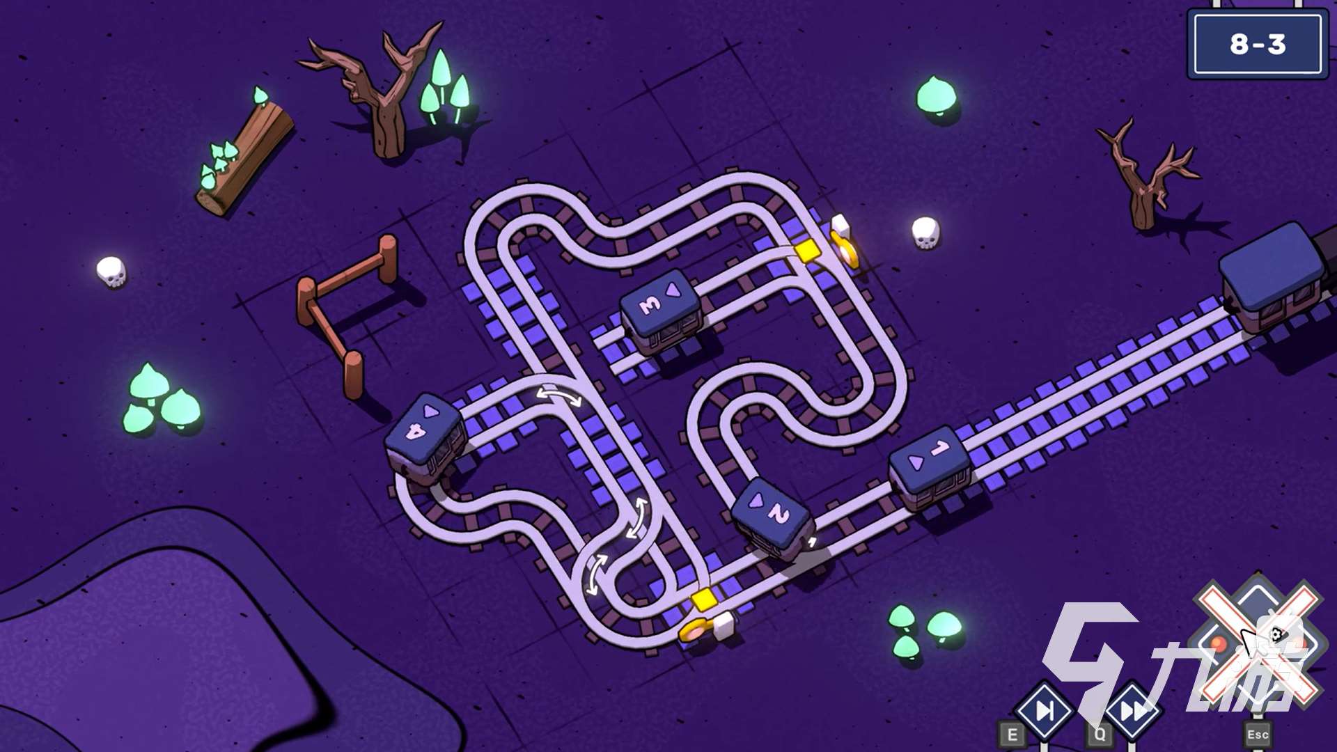 轨道连结8-3攻略 轨道连结8-3怎么完美过关