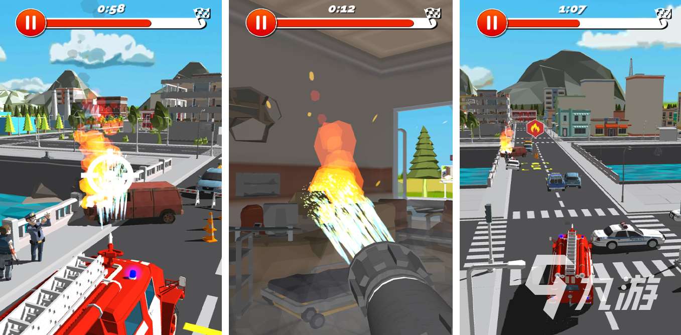 小时候玩的救火游戏推荐2024 经典的救火游戏分享
