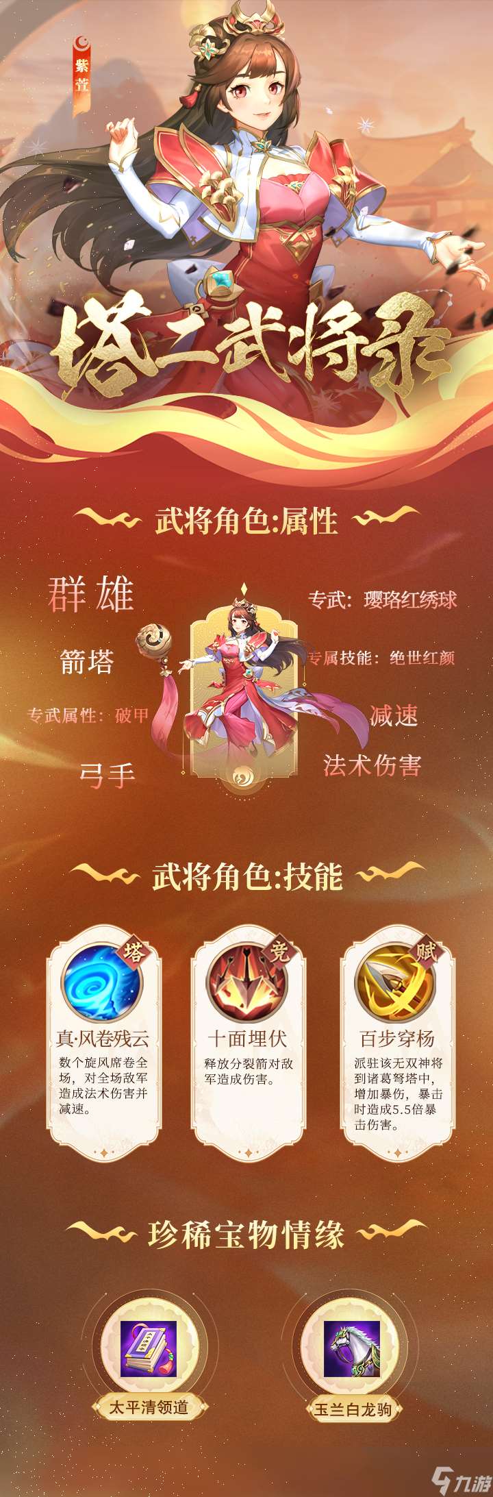 塔王之王2紫萱技能角色介绍