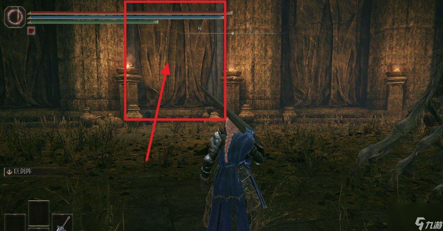 艾尔登法环dlc劳弗古遗迹隐藏墙位置